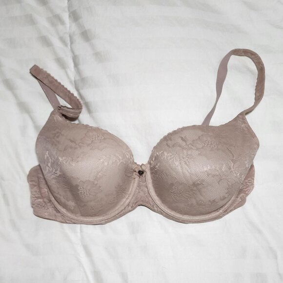 Nude Victoria Secret Body By Victoria Lined Demi 36DD - Picture 1 of 3